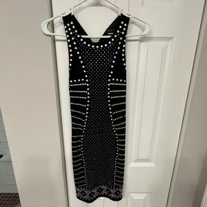 Women’s B.Darlin black sequin cocktail dress